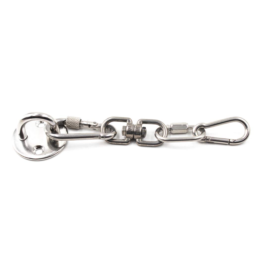Heavy Duty 304 Stainless Steel Ceiling & Wall Mount Hook - 5mm (3/16