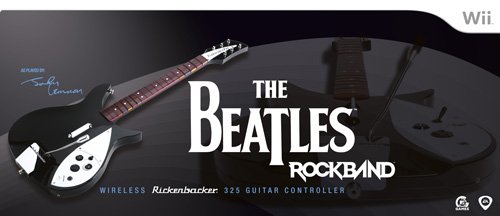 The Beatles: Rock Band Wii Wireless Rickenbacker 325 Guitar Controller - Authentic Game Accessory for Music Lovers | Perfect for Gaming Parties & Beatles Fans