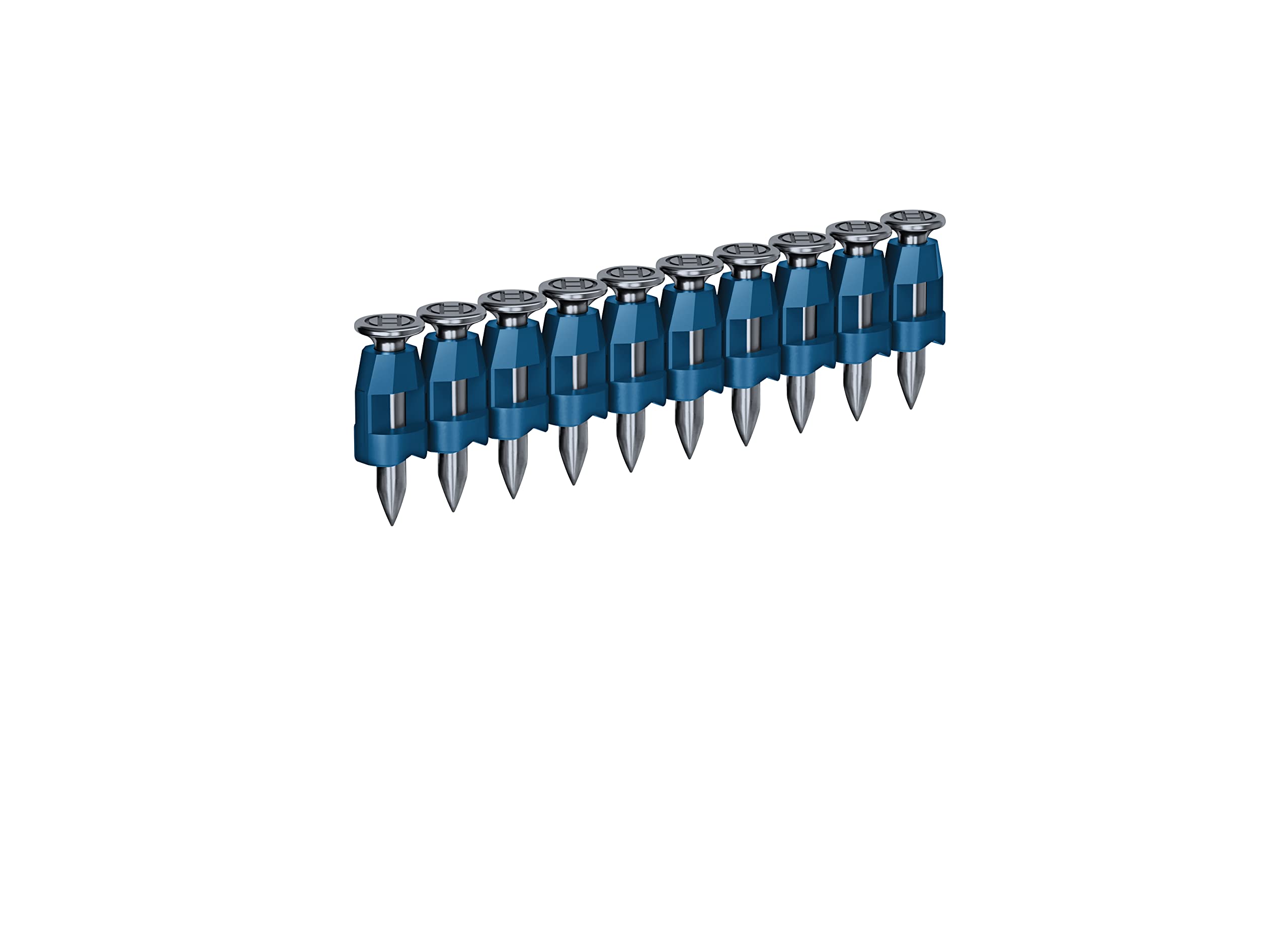 BOSCH NB-075 3/4 Inch Collated Concrete Nails for Fastening Wood to Concrete - Perfect for Framing, Decking, and Construction Projects
