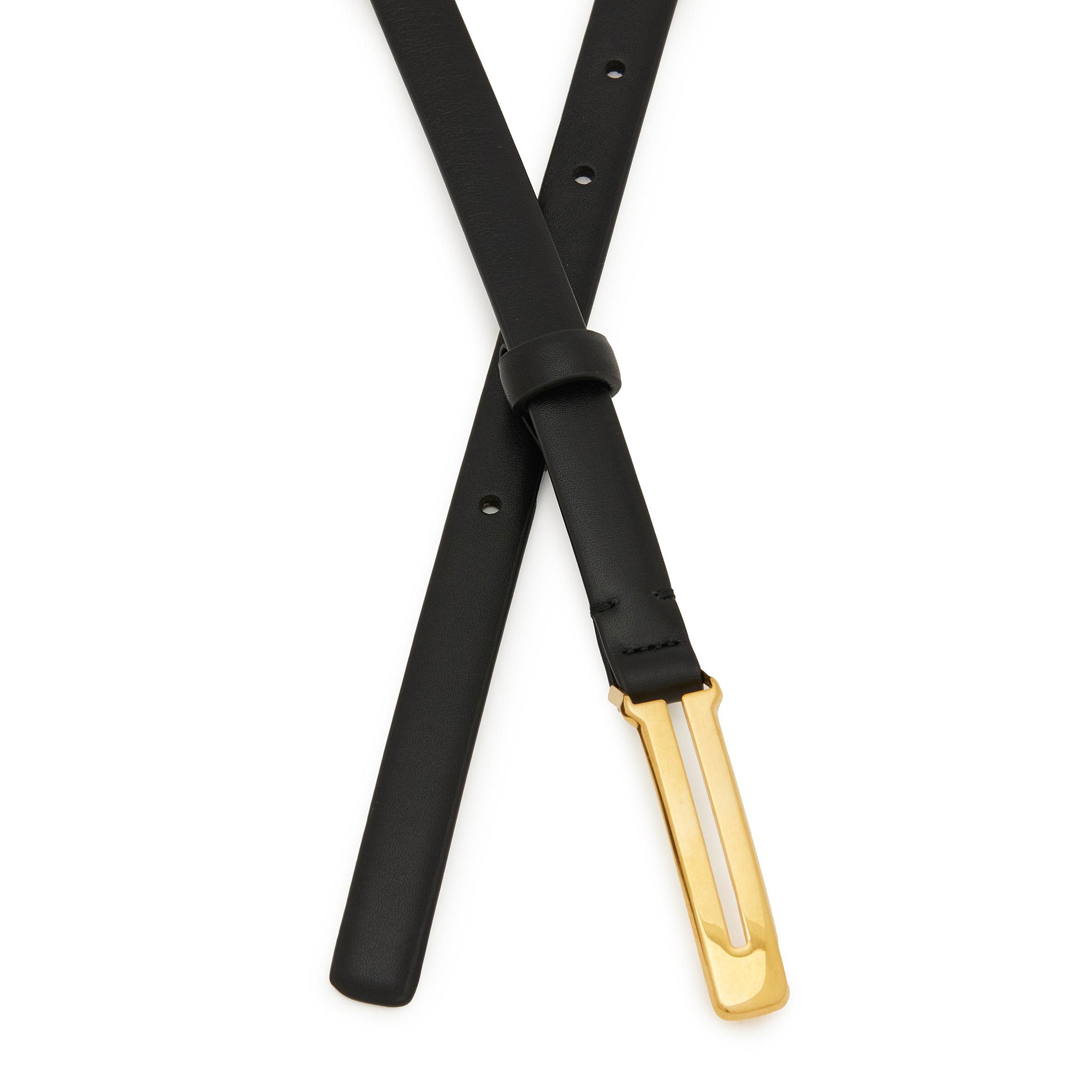 Premium Kuk Belt for Men - Genuine Leather Dress Belt with Classic Buckle - Black (Size G) - Perfect for Business, Office, and Formal Occasions