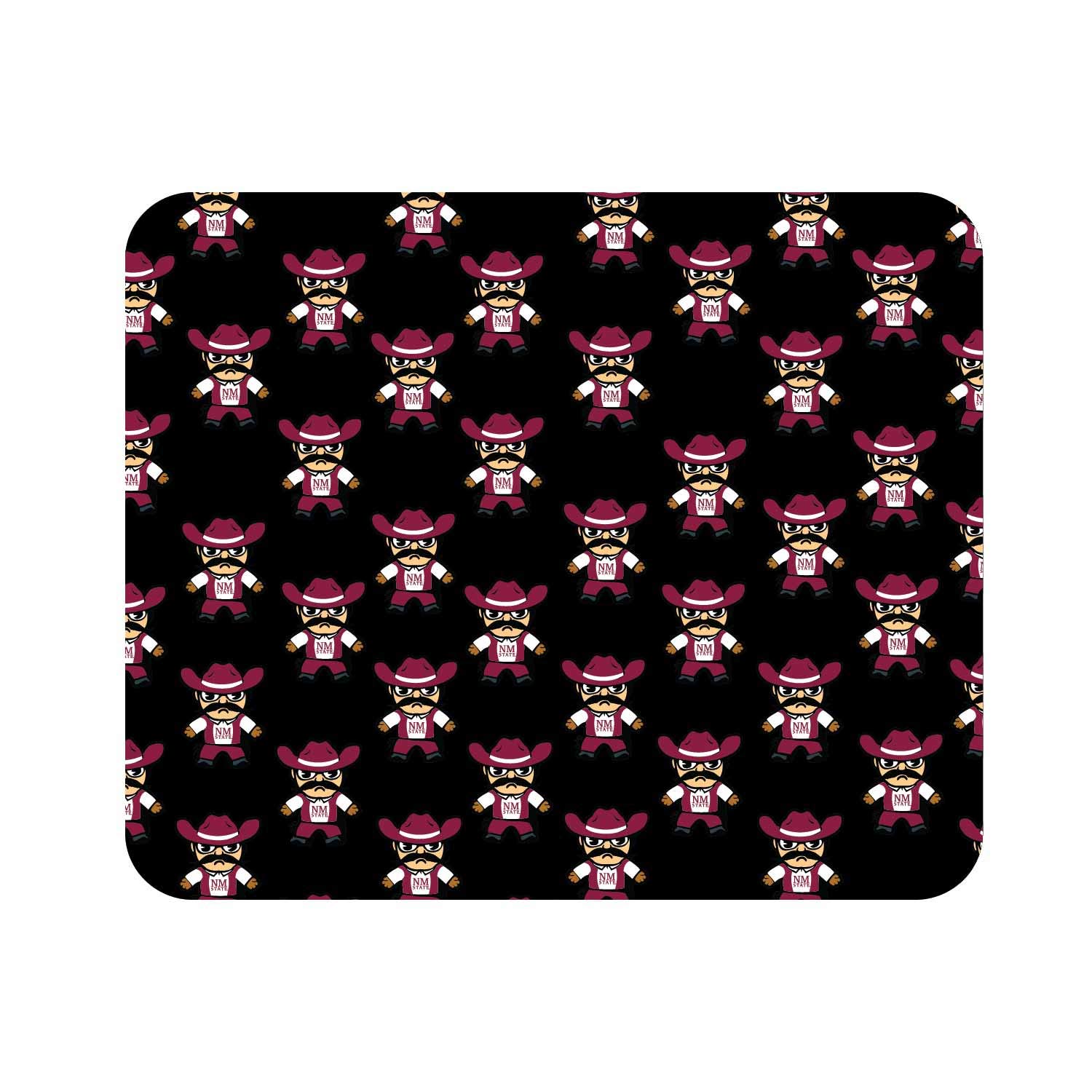 OTM Essentials New Mexico State University Standard Fabric Mouse Pad - Non-Slip Desk Accessory for Gaming & Office Use - Tokyodachi Mascot Design - Perfect for Work, School & Home Computer Setup