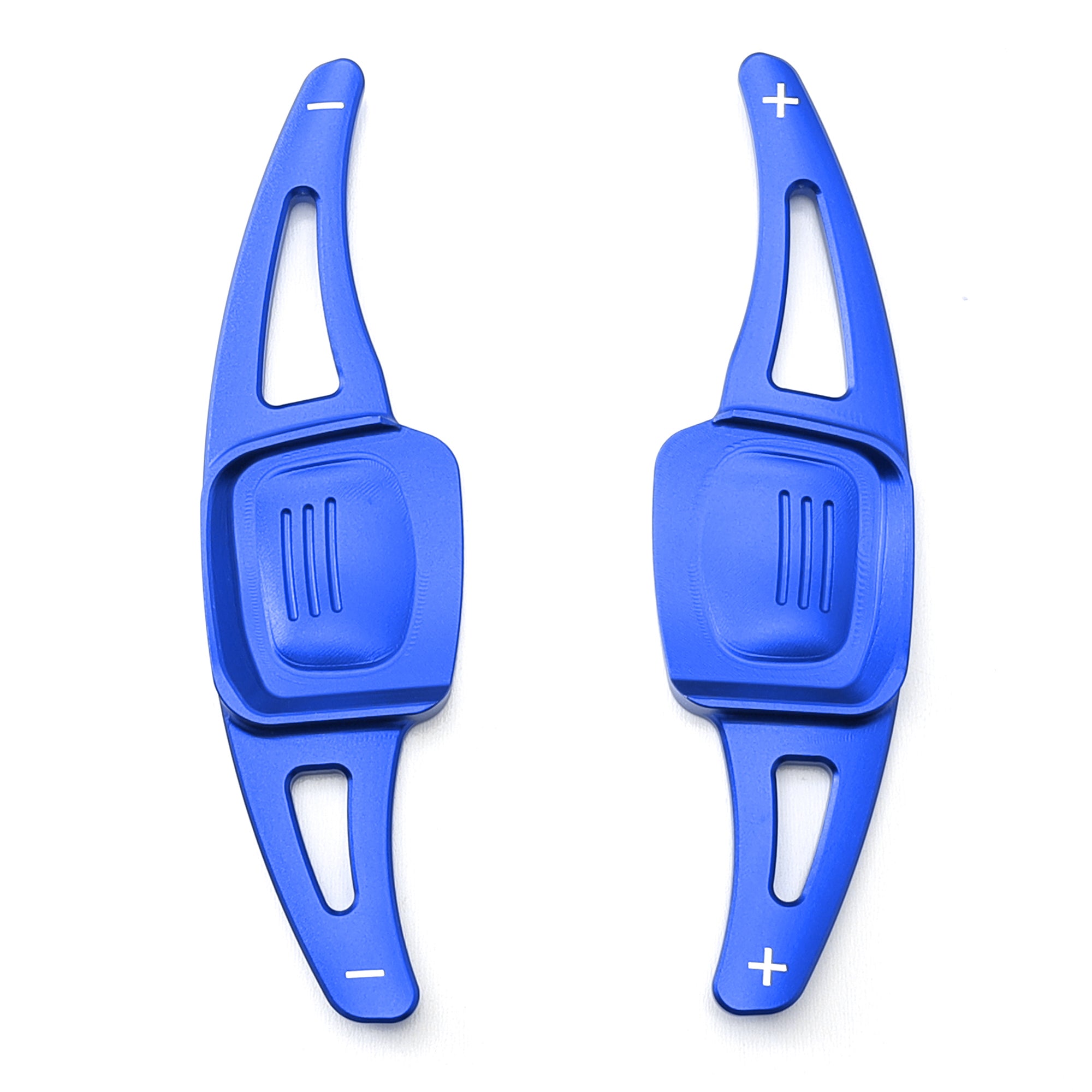 High-Performance Blue Billet Aluminum Paddle Shifters for 2022+ Volkswagen MK8 Golf GTI - Upgrade Your Driving Experience on Track or Street