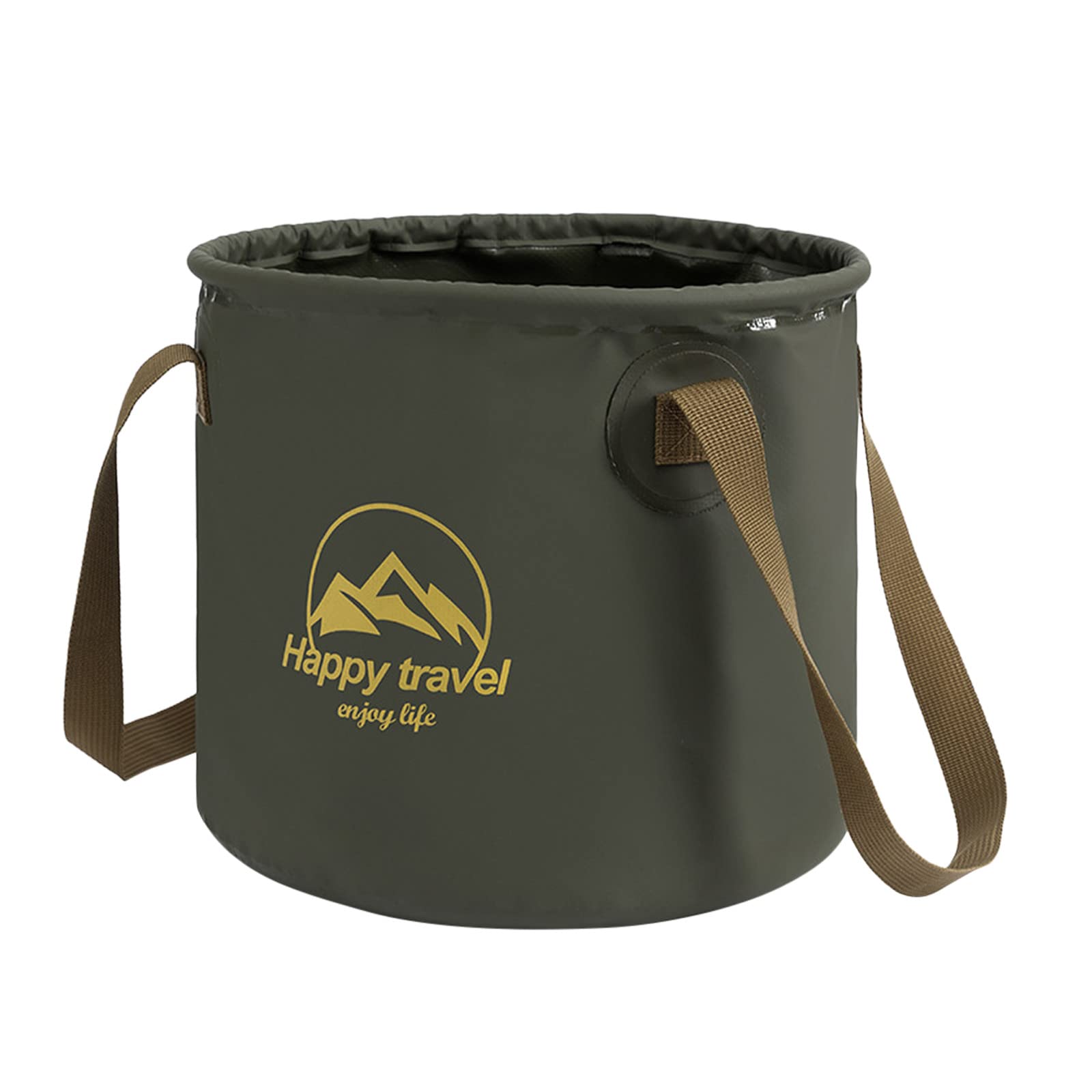 20L Collapsible Bucket - Waterproof Folding Storage Container for Camping, Fishing, Hiking & Outdoor Activities | Portable Water Carrier for Garden, RV, Emergency Prep & Travel Essentials