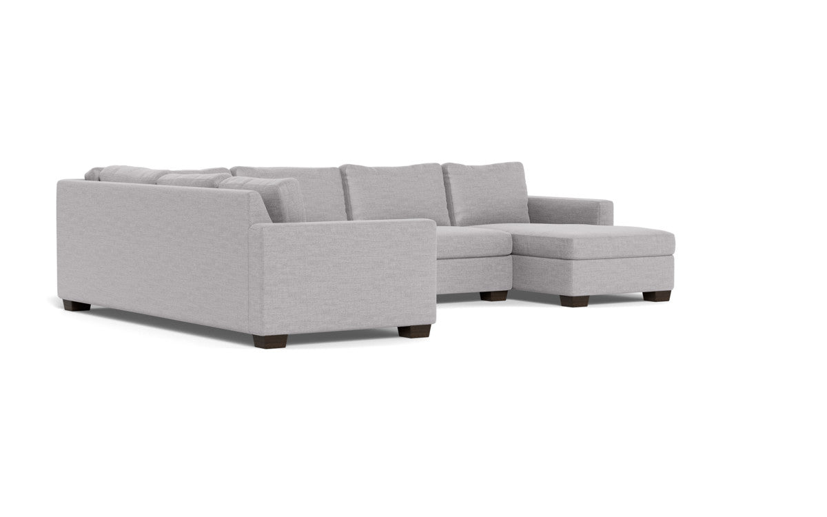 Track 141 Modern L-Shaped Sectional Sofa with Right Chaise Lounge - Perfect for Living Room, Home Theater & Family Gatherings