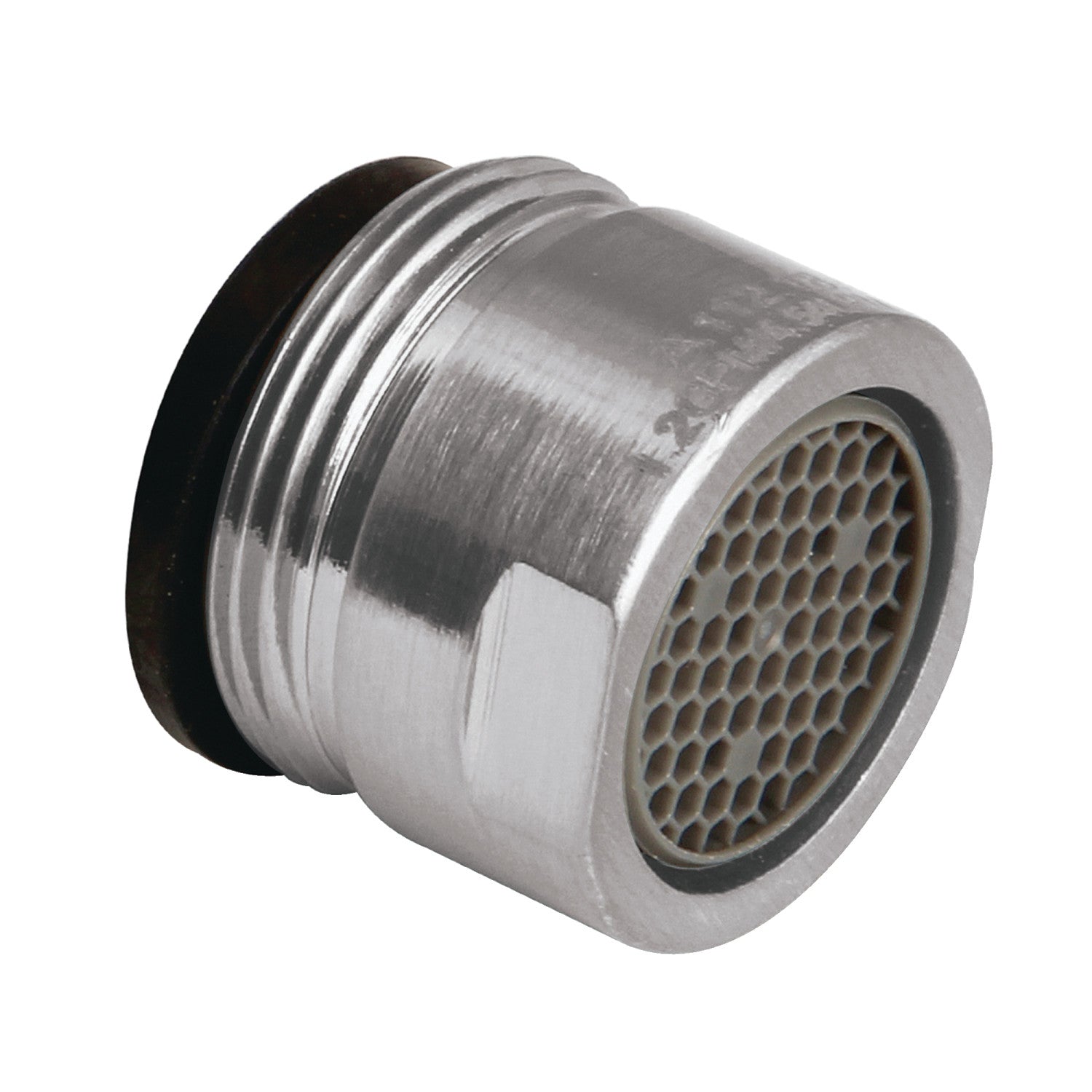 Cal Green G12LSSA8418 1.2 GPM Brushed Nickel Male Aerator - Perfect for Kitchen & Bathroom Faucets, Water-Saving Solution for Homes & Restaurants