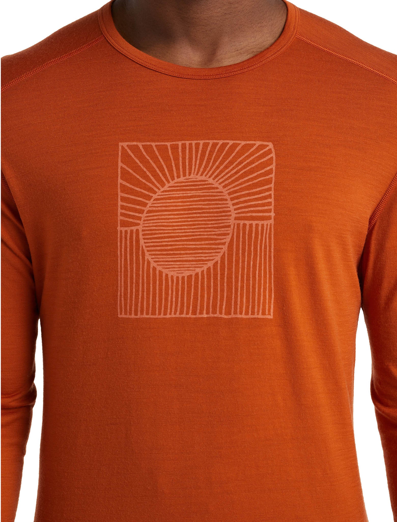 200 Oasis Solar LS Crew Base Layer for Men - Moisture-Wicking Thermal Underwear for Hiking, Skiing & Outdoor Activities