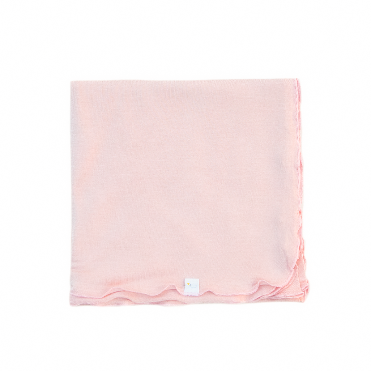 Soft Barely Pink Baby Swaddle Blanket - Breathable & Cozy for Newborns & Infants - Perfect for Swaddling, Nursing, and Stroller Outings