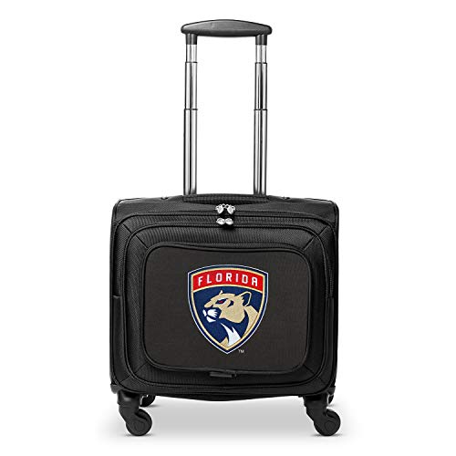 NHL Wheeled Laptop Overnighter Bag - Lightweight Carry-On Luggage for Business Travel & Weekend Getaways - Perfect for Airplane, Train & Commuting Professionals