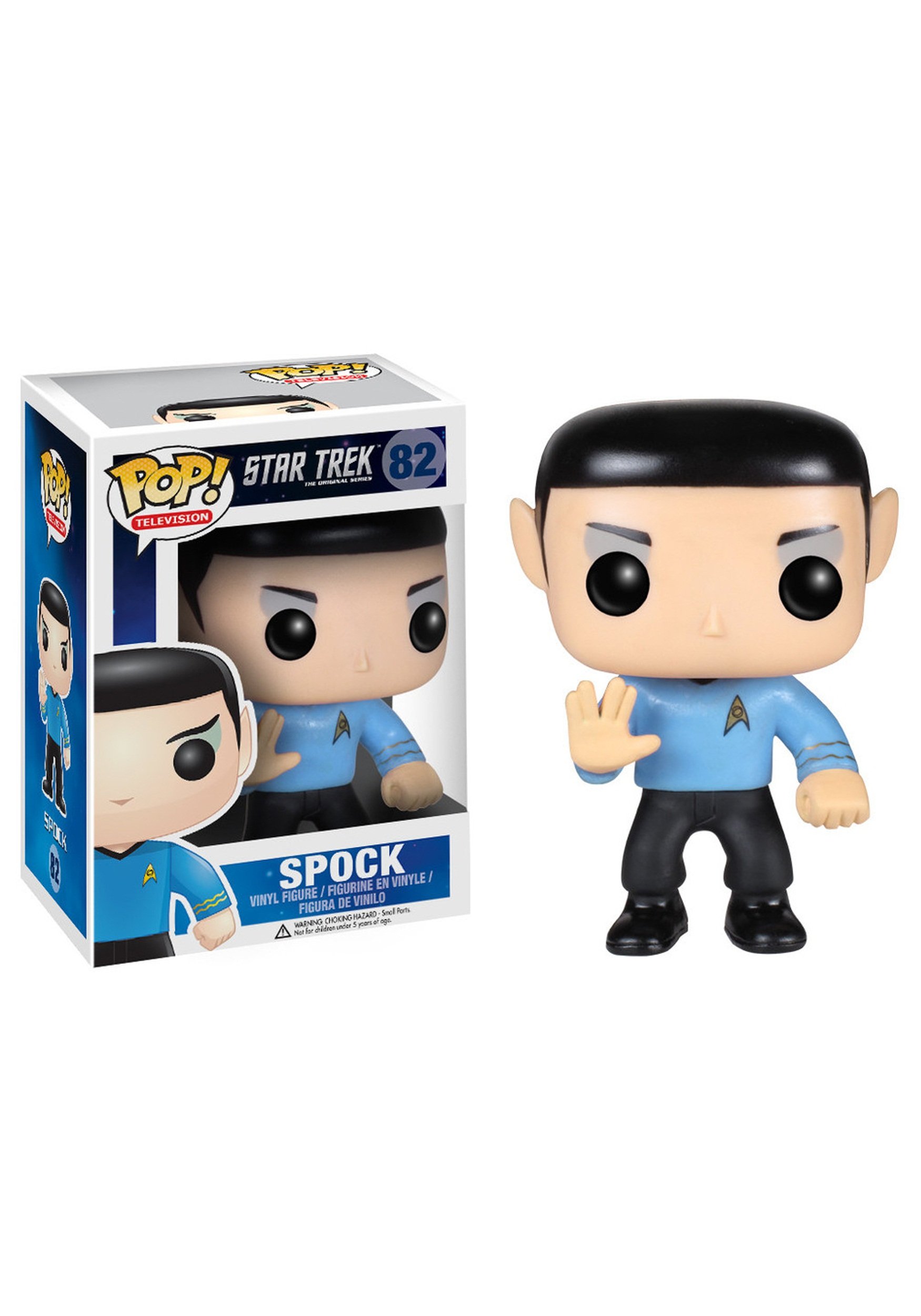 Funko POP Star Trek: Spock Vinyl Collectible Figure - Perfect for Sci-Fi Fans, Office Decor & Gift for Trekkies