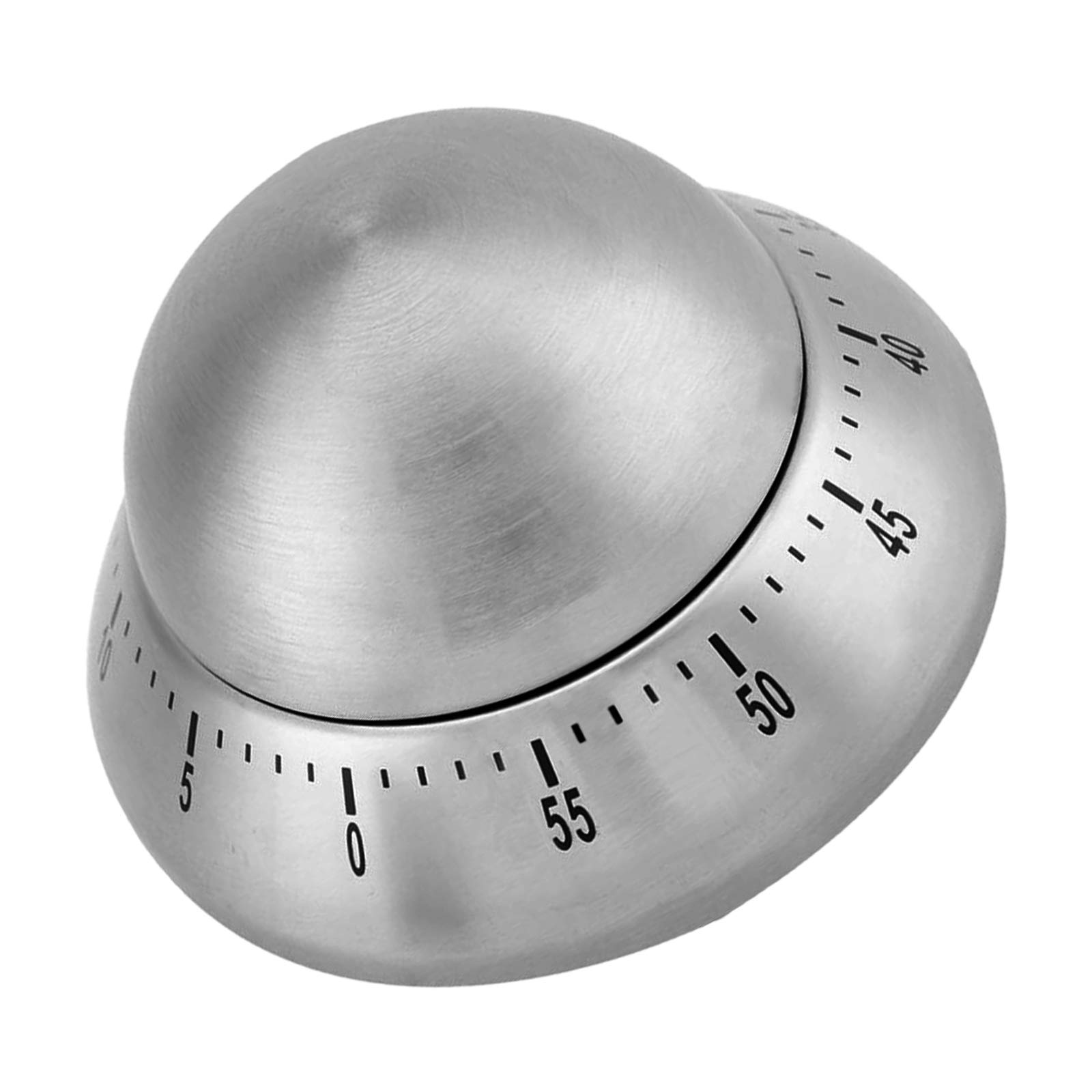 VideoPUP Stainless Steel Mechanical Kitchen Timer - Precision Cooking, Baking, Study & Fitness Timer for Home, Office, Gym | Perfect for Meal Prep, Homework Sessions, Workout Timing & Facial Care Routine