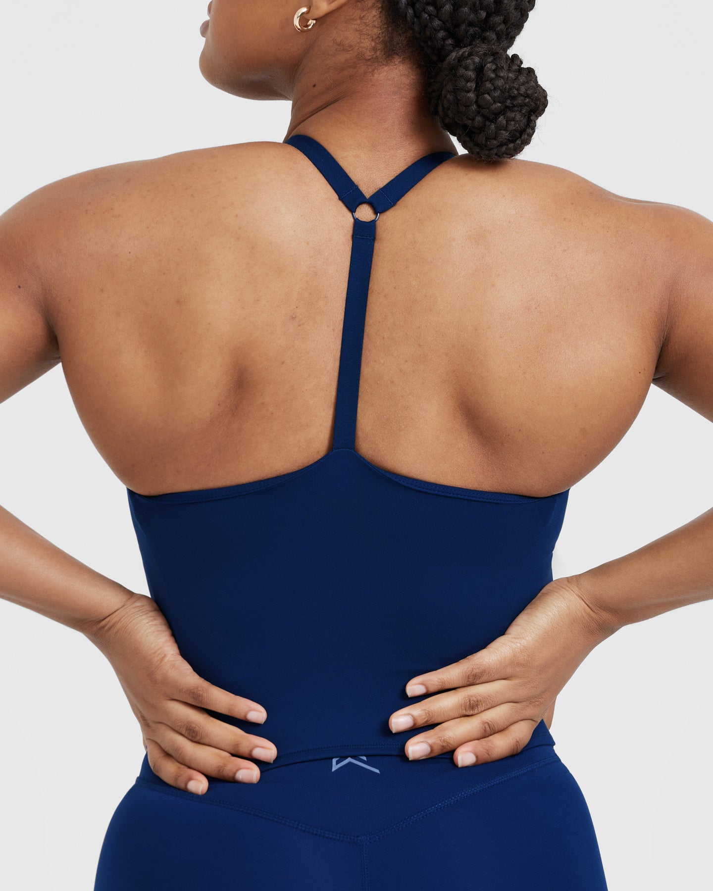 Timeless Square Neck Mid Vest for Women - Elegant Sleeveless Layering Piece in Midnight Blue | Perfect for Office Wear, Casual Outfits & Summer Styling
