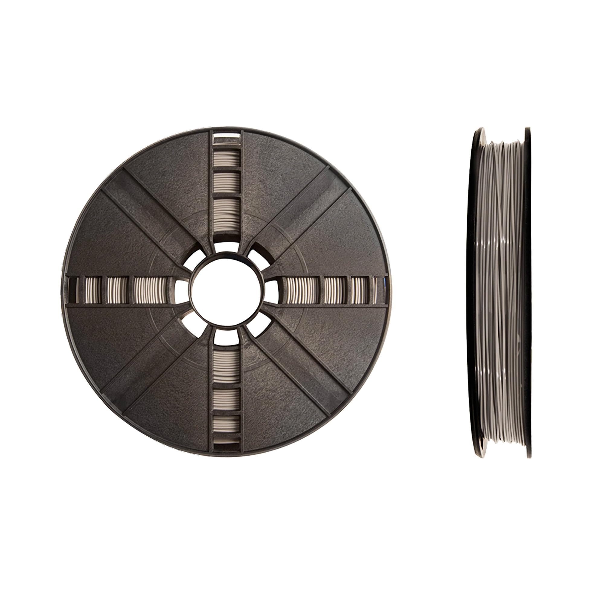 MakerBot PLA 3D Printing Filament - 1.75mm, 1kg Spool, Compatible with Replicator+ & 5th Generation 3D Printers (Cool Gray) - Ideal for Prototyping, DIY Projects & Educational Use