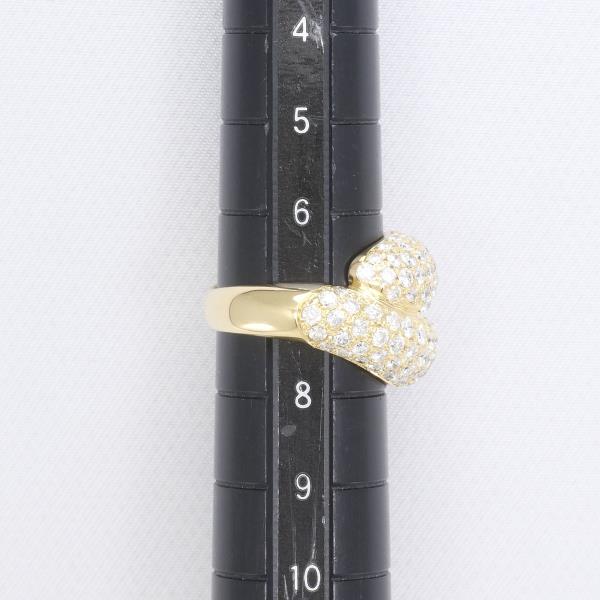18K Yellow Gold Diamond Ring for Women - Elegant Wedding, Engagement & Anniversary Jewelry Gift - Perfect for Special Occasions