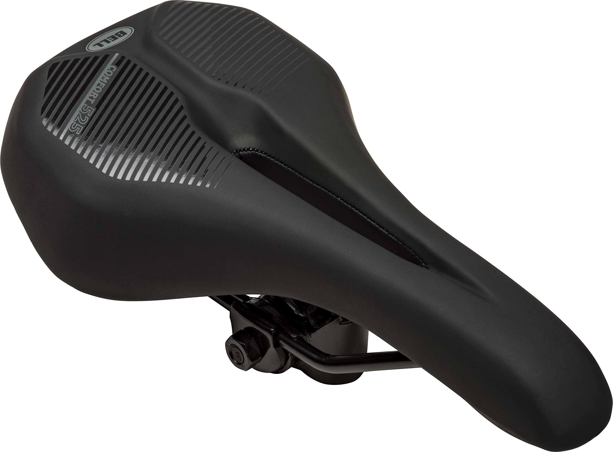 Bell Comfort 525 Sport Bicycle Seat - Premium Cushioned Bike Saddle for Road & Mountain Bikes - Ideal for Long Distance Cycling, Commuting & Outdoor Adventures