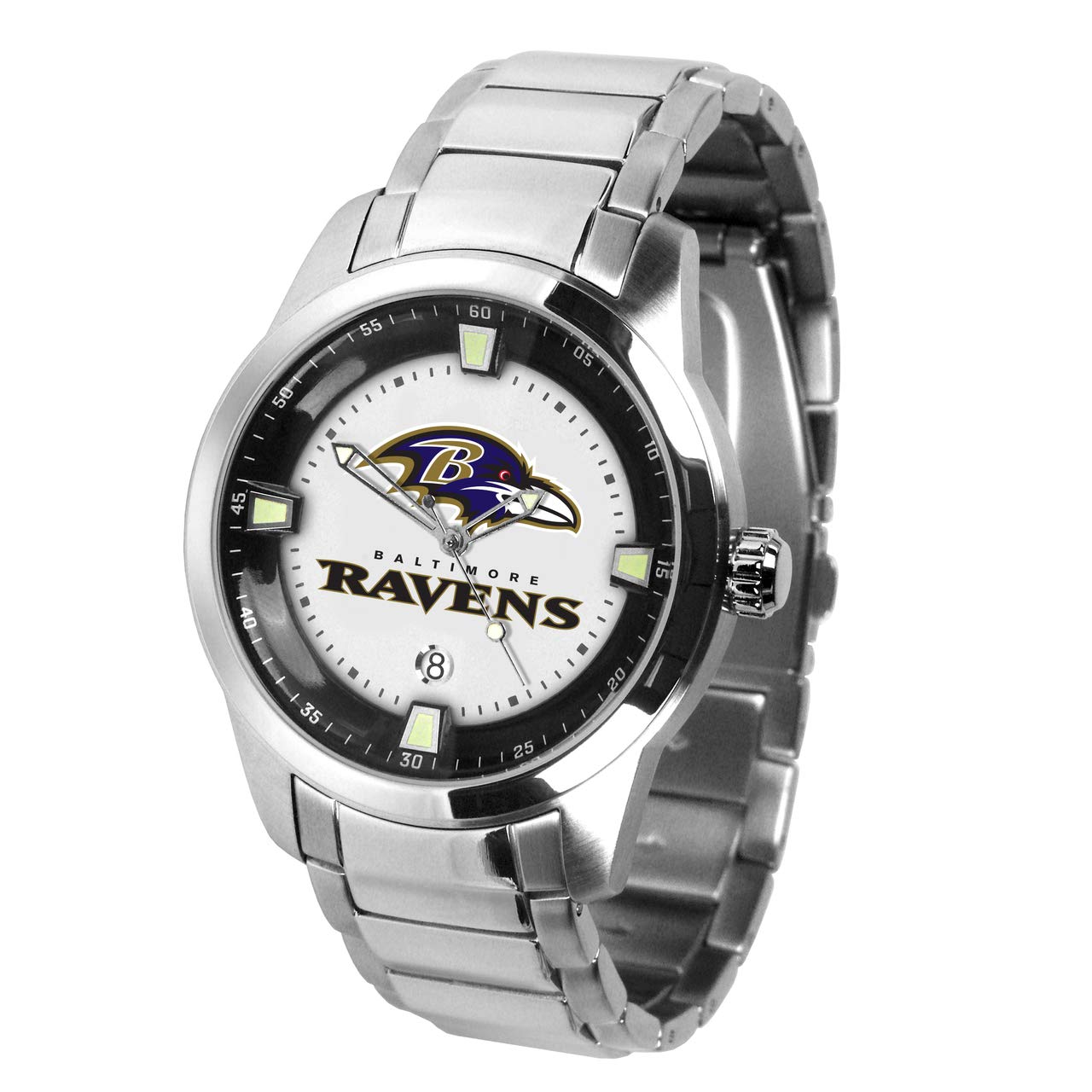 Game Time NFL Fan Men's Titan Wrist Watch - Durable Sports Watch for Football Fans - Perfect for Game Day, Tailgating & Everyday Wear