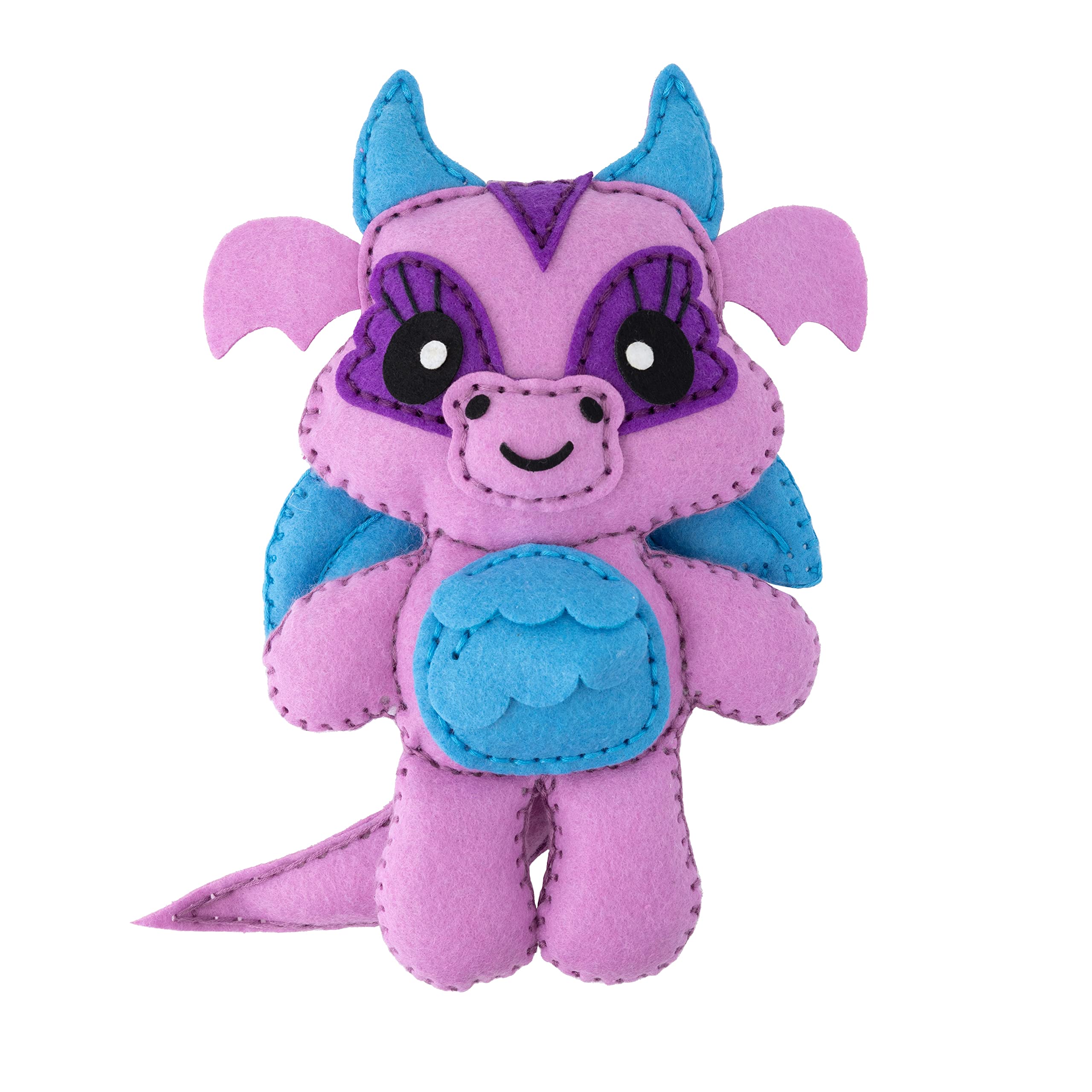 Colorbok Felt Dragon Craft Kit for DIY Projects & Kids Activities