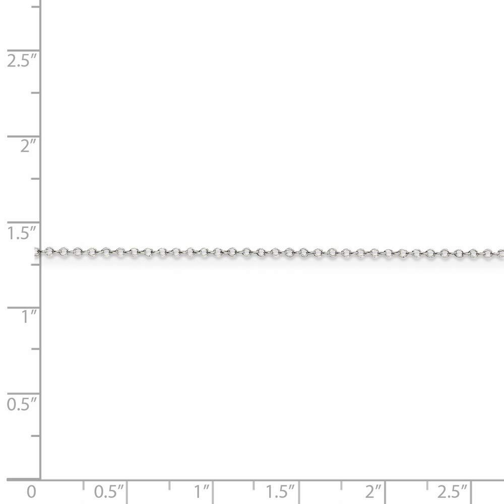 Roy Rose Jewelry 1mm Sterling Silver Cable Chain Necklace - Dainty & Elegant Jewelry for Women, Perfect for Layering, Everyday Wear & Gift Giving