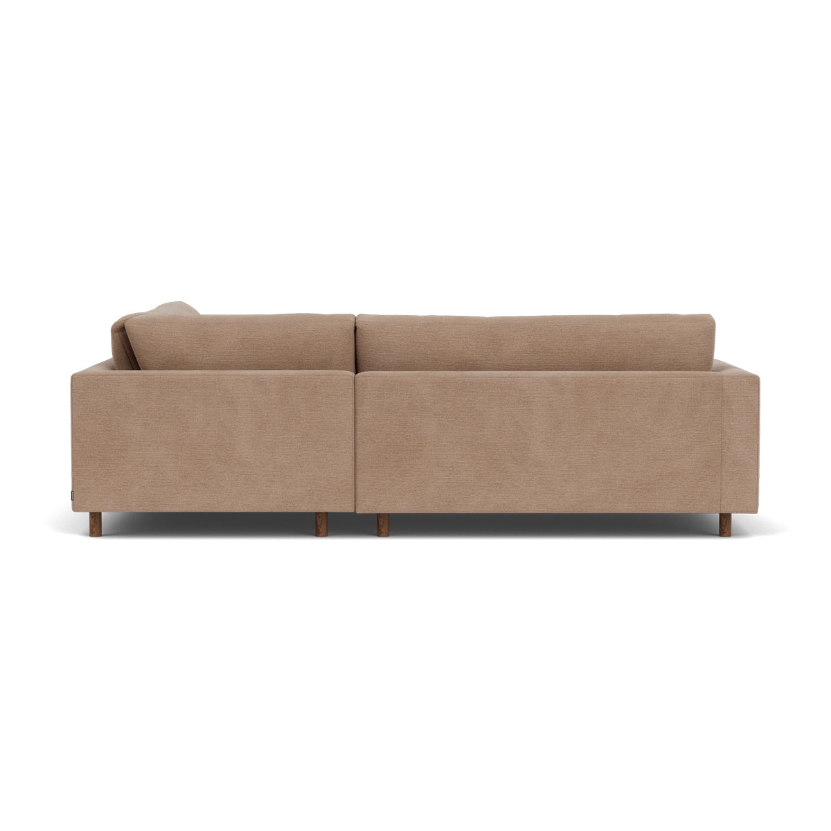 Douglas Fabric Right Corner Sofa - Modern L-Shaped Sectional Couch for Living Room, Small Spaces & Apartments | Comfortable Upholstered Furniture for Family Gatherings & Movie Nights