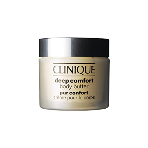 Clinique Deep Comfort Body Butter 6.7 oz - Ultra Hydrating Moisturizer for Dry Skin - Perfect for Daily Use & Post-Shower Hydration