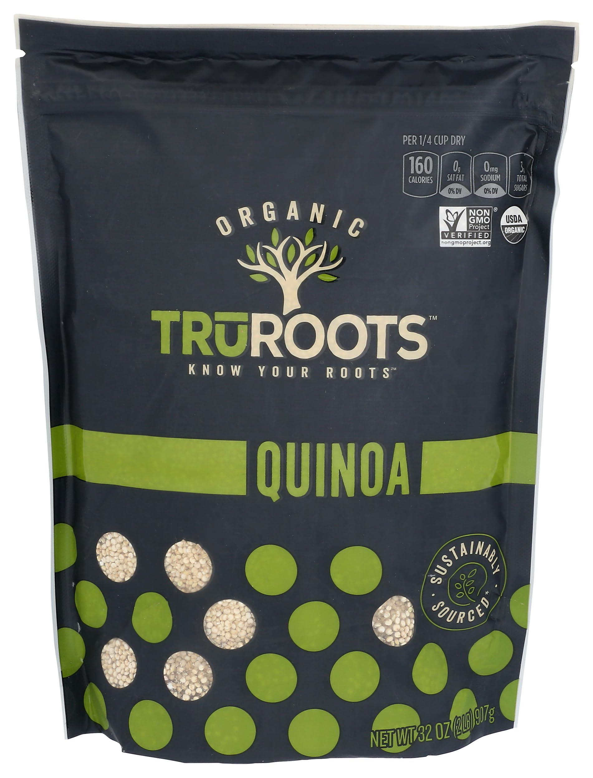 Organic Quinoa 32oz - USDA Certified Organic, Non-GMO Verified - Perfect for Salads, Meal Prep & Healthy Cooking