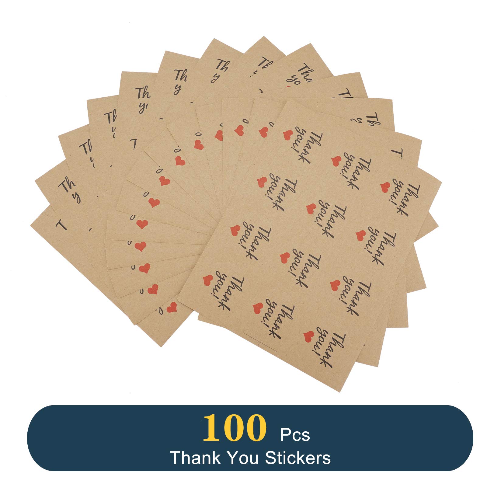 Self Adhesive Cookie Bags - 100 Pack White Polka Dot Resealable Cellophane Treat Bags with Thank You Stickers | 5.5x5.5 Inch | Perfect for Party Favors, Wedding Treats & Gift Packaging