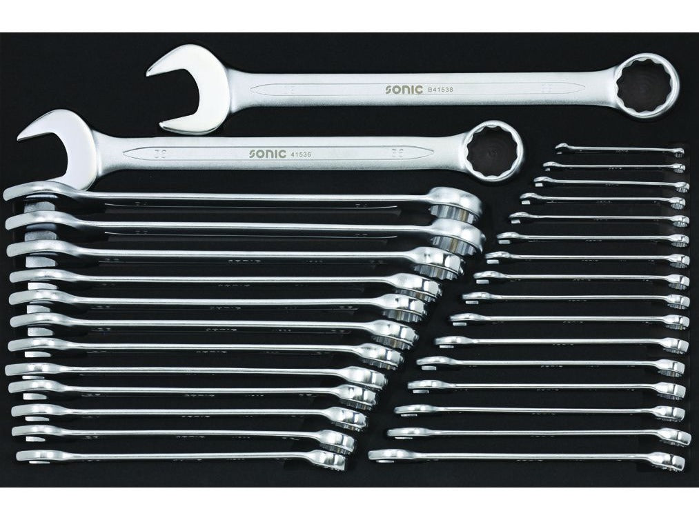 30-Piece Sonic Foam System Wrench Set - Medium (26) - Perfect for Automotive Repairs, DIY Projects & Professional Mechanics