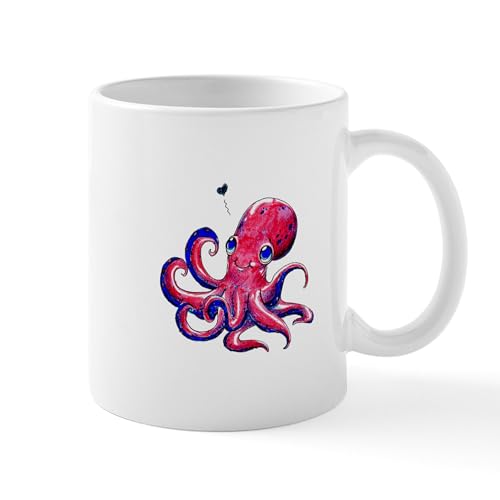 White - Squid Love Mug