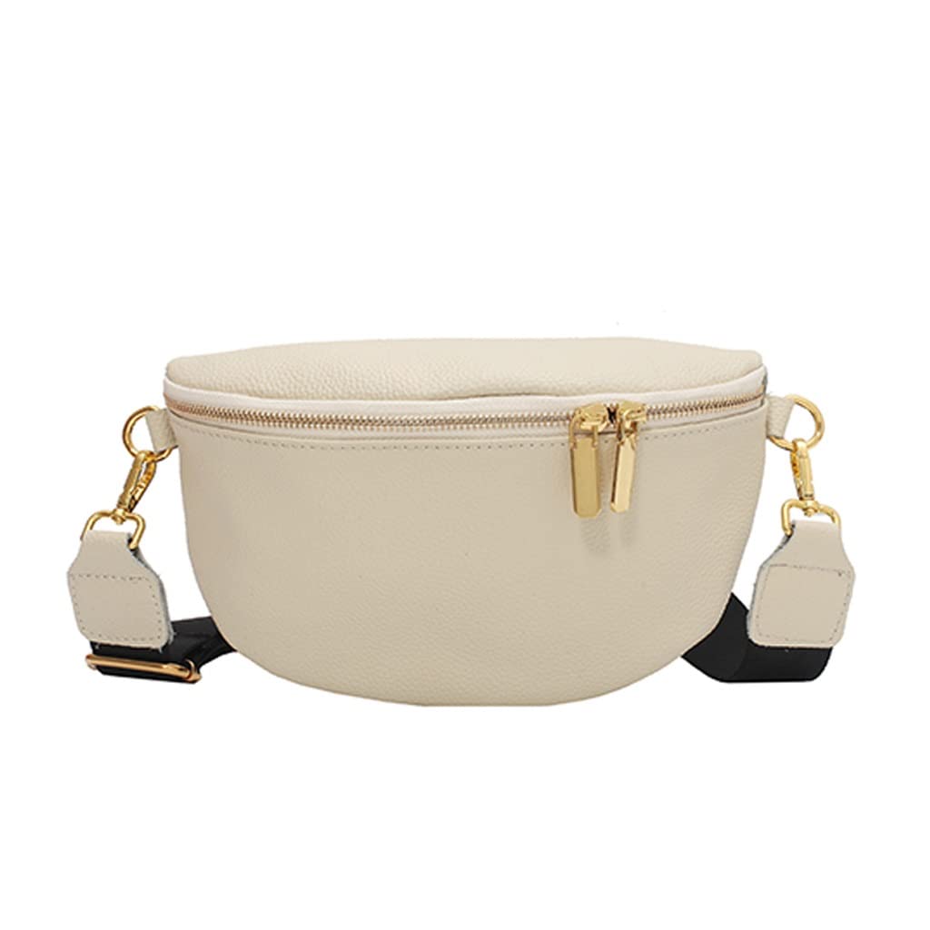 Women's Waist Bag Fanny Pack - Soft Skin Crossbody Shoulder Chest Belt Bag for Phone & Essentials | One Size | Color A | Perfect for Running, Travel, Gym & Outdoor Activities