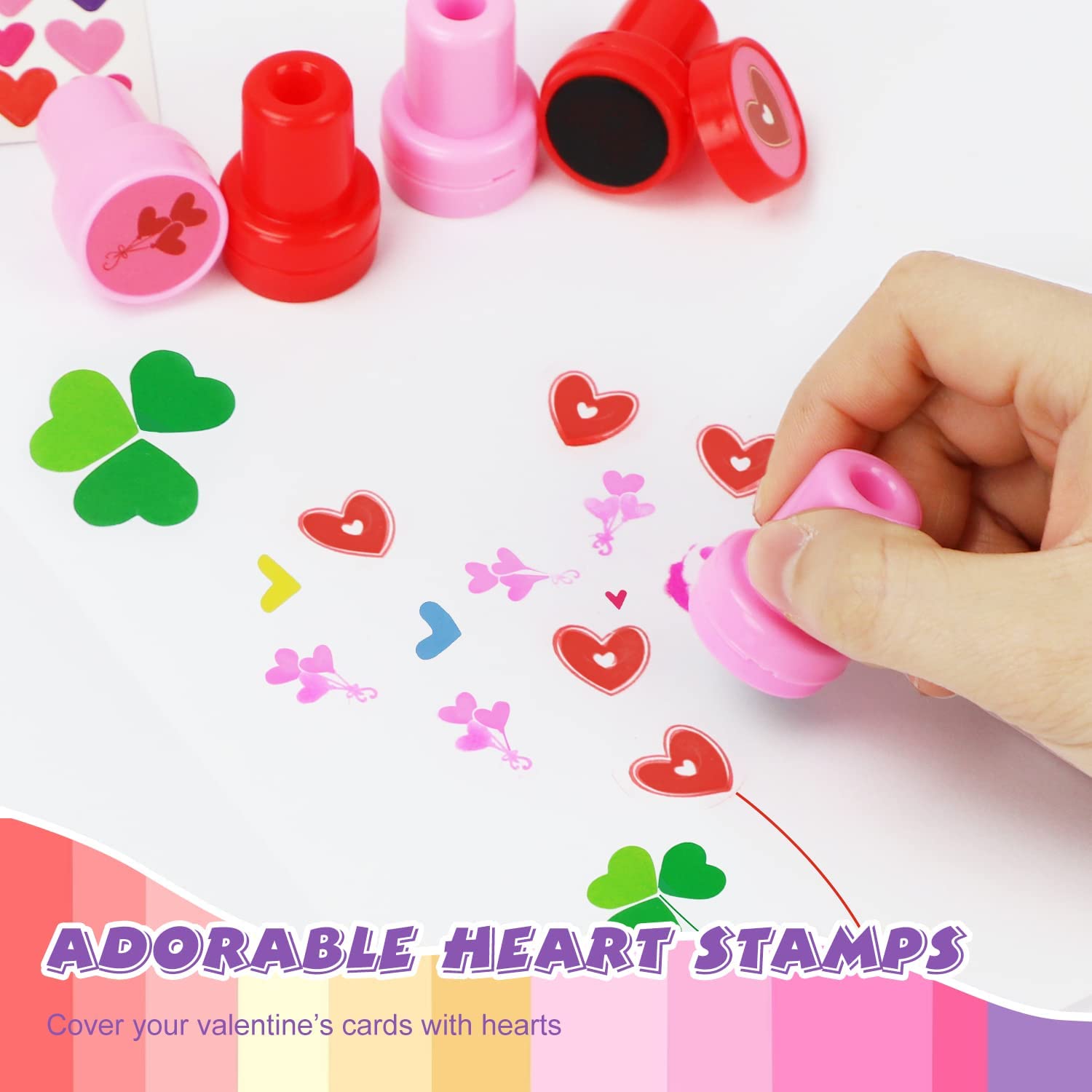TOY Life 196 Pcs Prefilled Valentine's Day Goodie Bags - Classroom Exchange Gifts for Kids, Students & Teachers - Includes Valentine Pencils & Treats - Perfect for School Parties, Classroom Rewards & Holiday Celebrations
