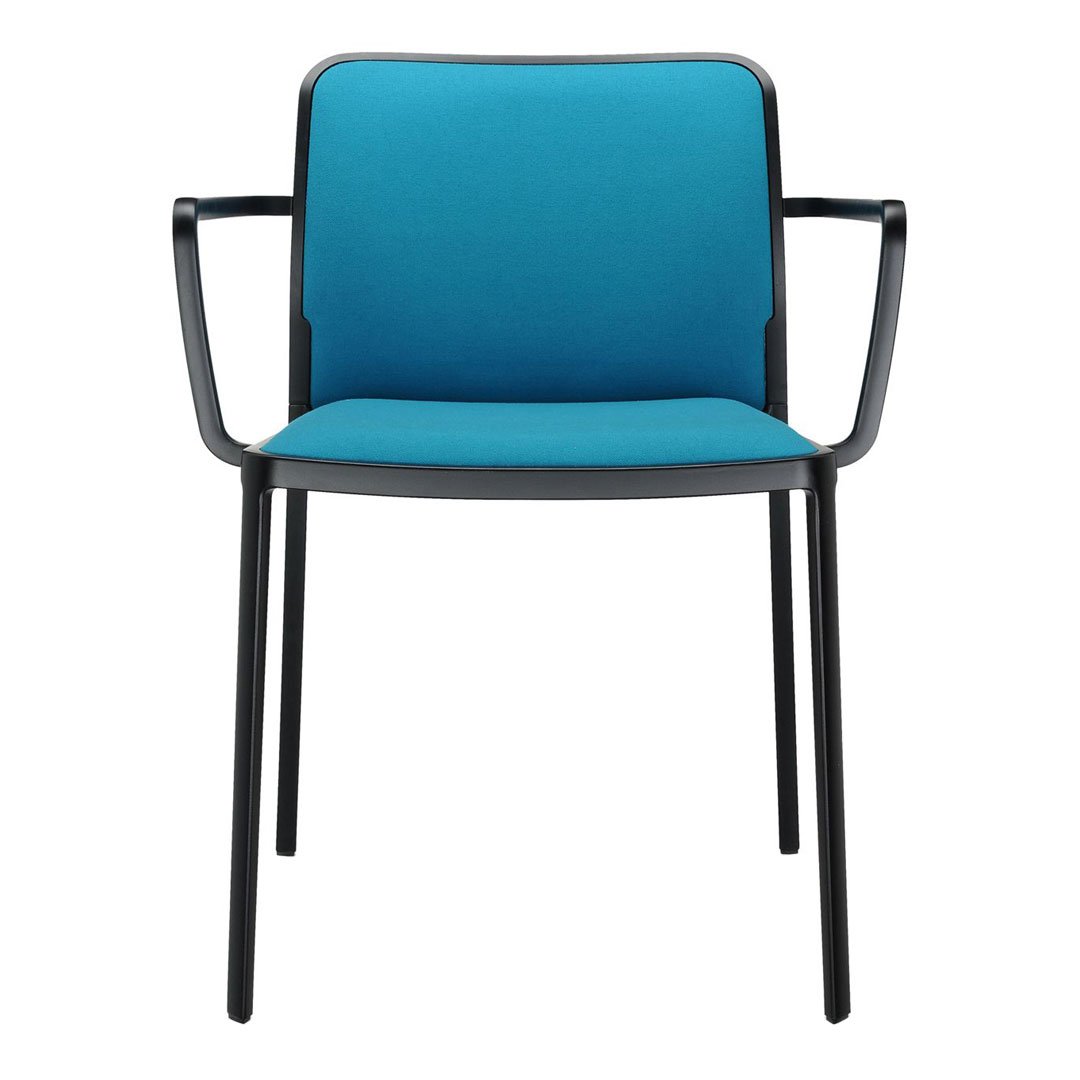 Premium Audrey Soft Armchair Set of 2 - Luxurious Trevira Fabric Upholstery - Modern Living Room Furniture for Home & Office Comfort