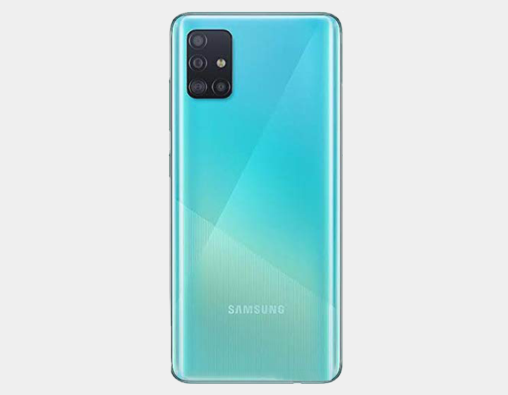 Samsung Galaxy A51 (SM-A515F/DS) 128GB 4GB RAM Dual SIM Unlocked Smartphone - Prism Crush Blue | 6.5