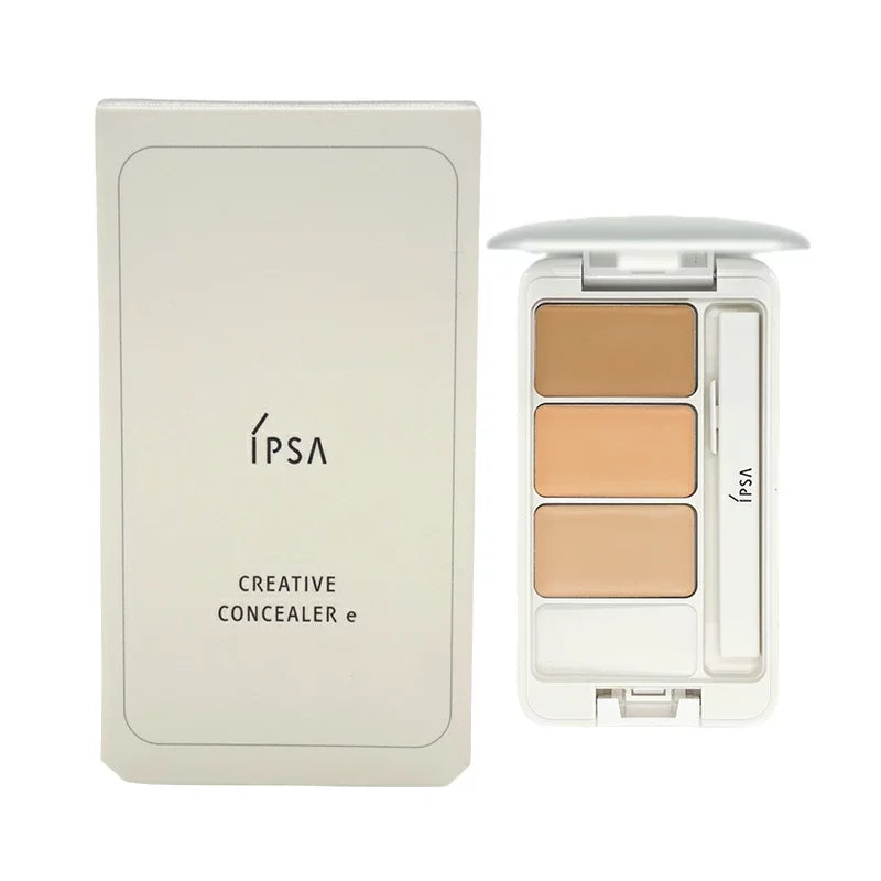 IPSA Creative Concealer 3-in-1 Color Correcting Concealer with SPF 25 - 4.5g | Brightens, Covers & Protects for Flawless Makeup - Perfect for Daily Use & On-the-Go Touch Ups