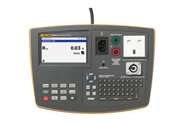 Fluke 6500-2 Portable Appliance Tester - Electrical Safety Testing Device for Home & Commercial Use | Model 4324494 | Perfect for Electricians, Maintenance & Safety Inspections
