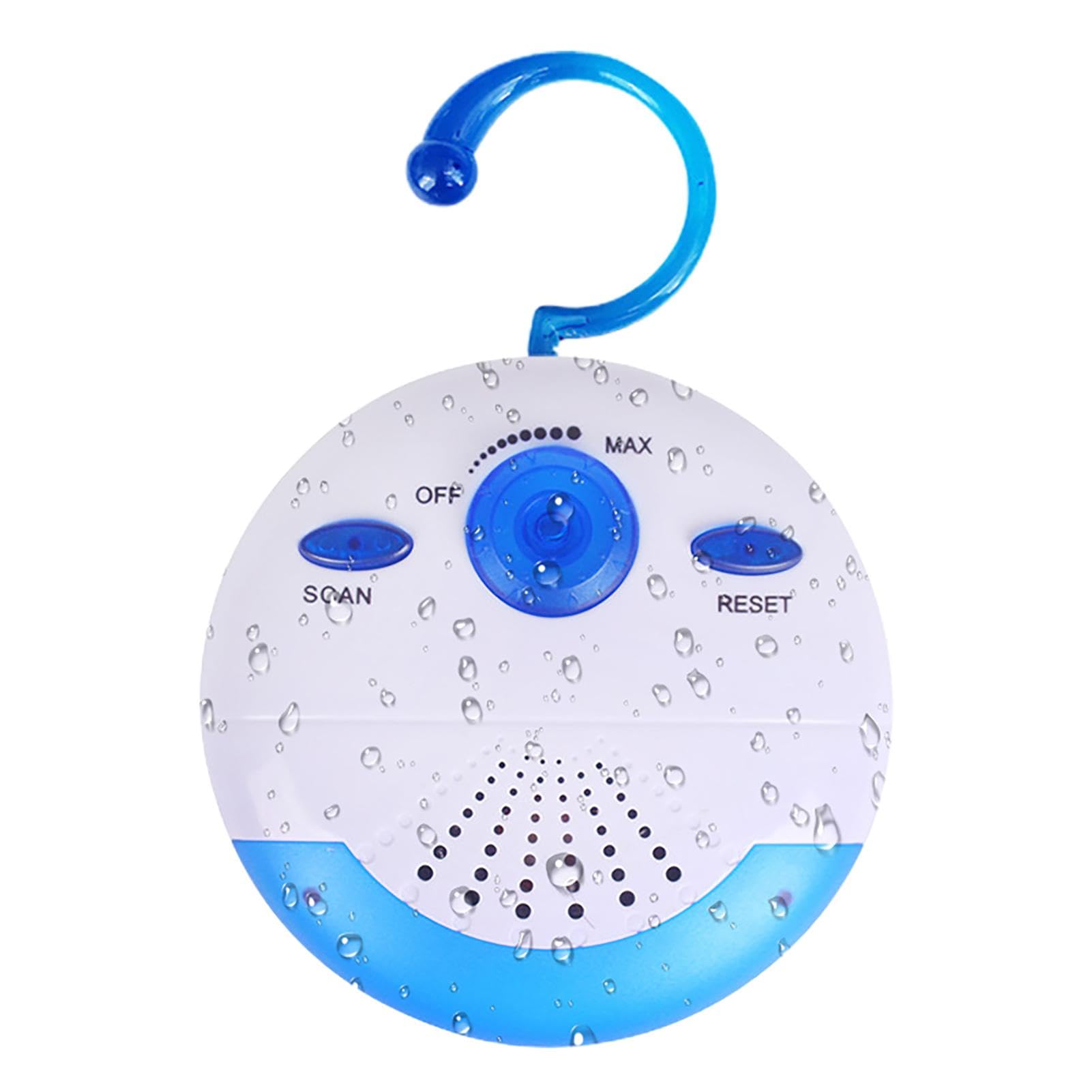 Portable FM Pocket Radio - Waterproof Shower Radio, Mini Speaker, Outdoor Accessories, Compact Travel Radio for Camping, Hiking, Beach - Perfect for Travel, Home, Office & Emergency Use