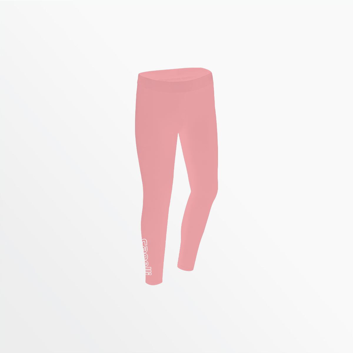 Women's Mid Rise Logo Cotton Leggings - Comfortable Stretchy Workout Pants for Yoga, Running & Casual Wear