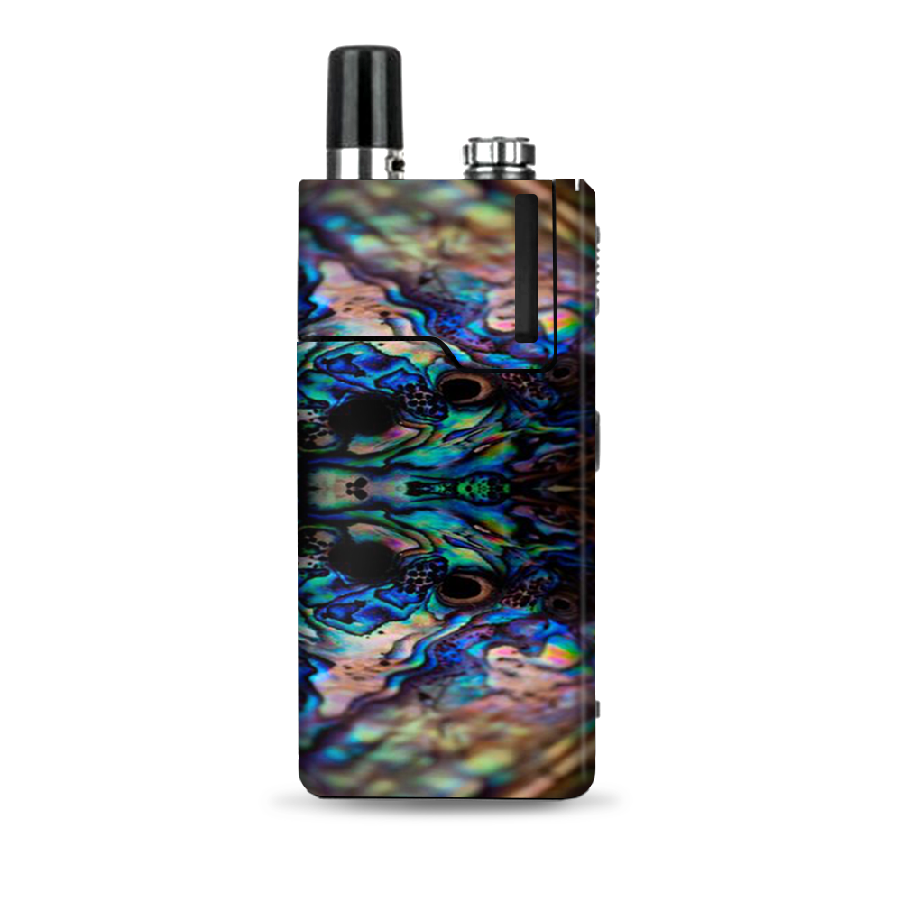 Premium Abalone Blue Black Shell Design Lost Orion Q Skin - Perfect for Guitar, Bass, and Ukulele Customization