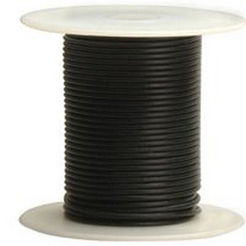 Coleman Cable Primary Wire 100ft Spool Black Bulk - Automotive, Marine & Home Electrical Wiring Solution