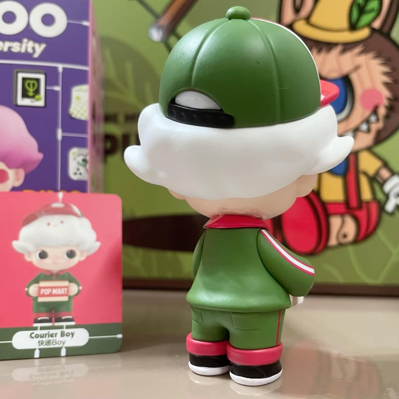 DIMOO Life University Series Courier Boy Collectible Figure - Cute Anime Vinyl Toy for Desk Decor, Gift for Students & Office Workers | Perfect for Display, Gifting & Anime Collections