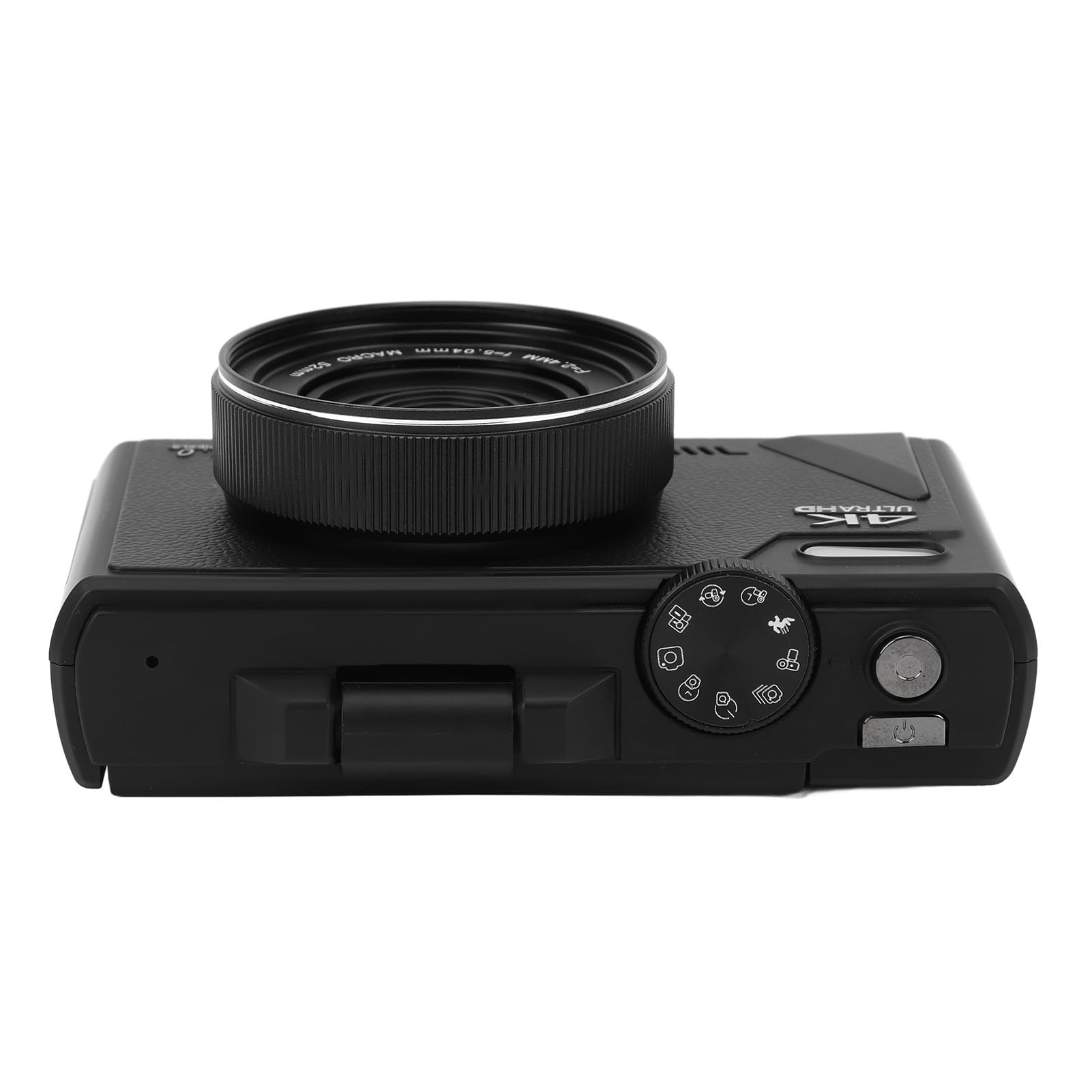 4K UHD 18x Zoom Digital Camera with 3