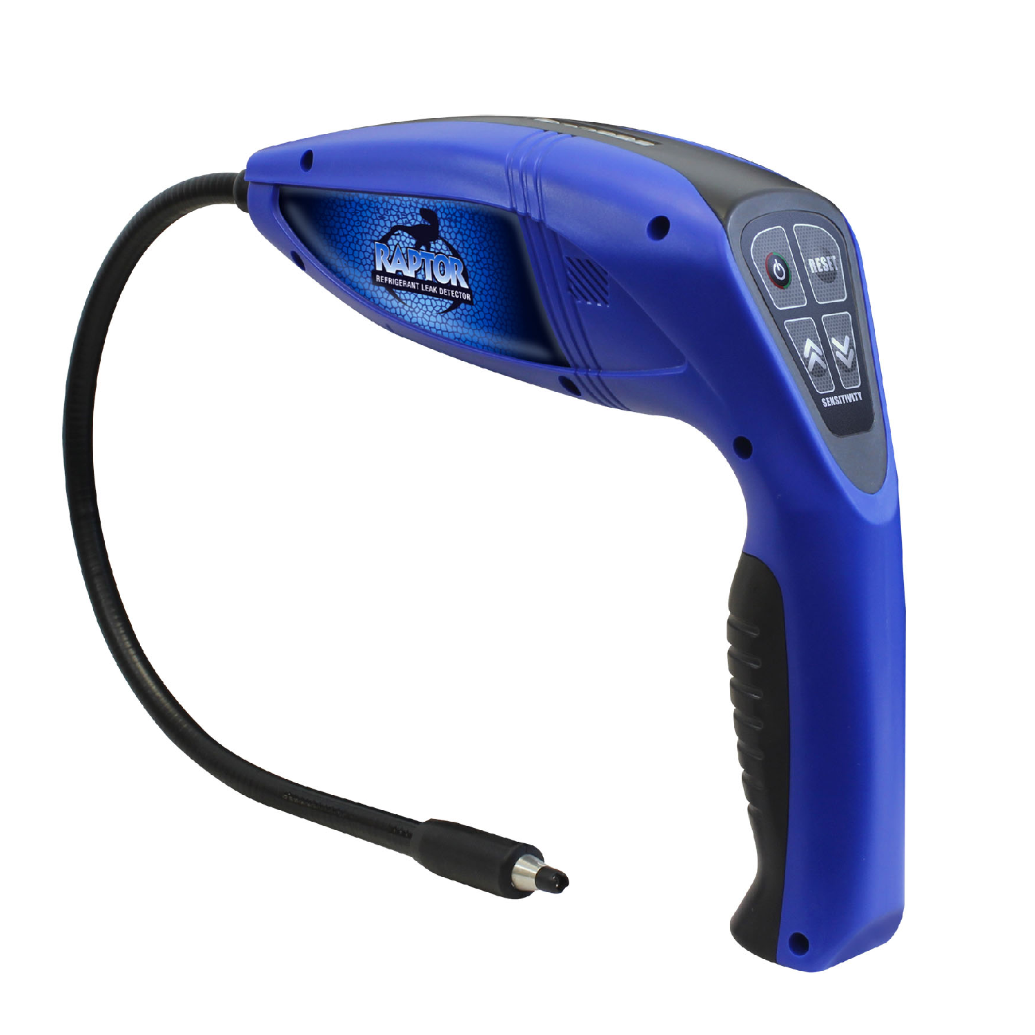 Mastercool 56100 Electronic HVAC Refrigerant Leak Detector - Professional AC Diagnostic Tool for R22, R134a, R404a, R410a Systems - Ideal for HVAC Technicians, Auto Mechanics & Home Use