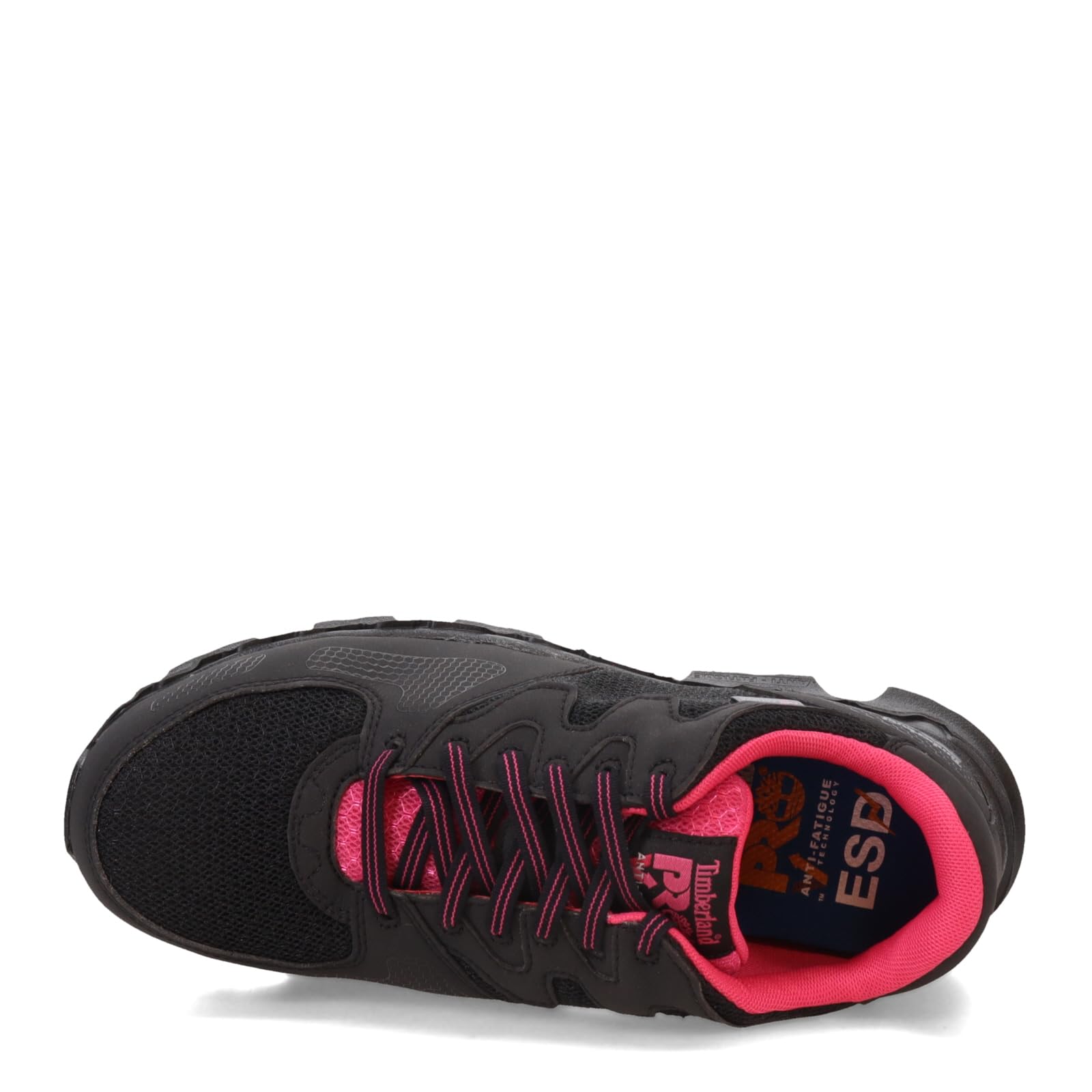 Timberland PRO Women's Powertrain Alloy ESD Safety Work Shoes - Slip Resistant & Electrical Hazard Protection for Industrial & Construction Workplaces