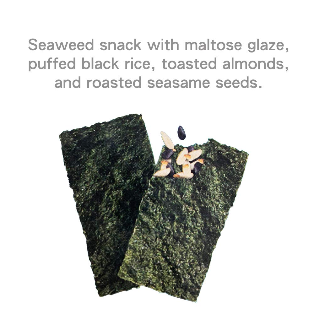 A-Sha Premium Spicy Seaweed Snacks - Single Pack | Healthy & Crunchy Korean Nori Sheets | Perfect for On-the-Go Snacking, Lunch Boxes & Keto Diet