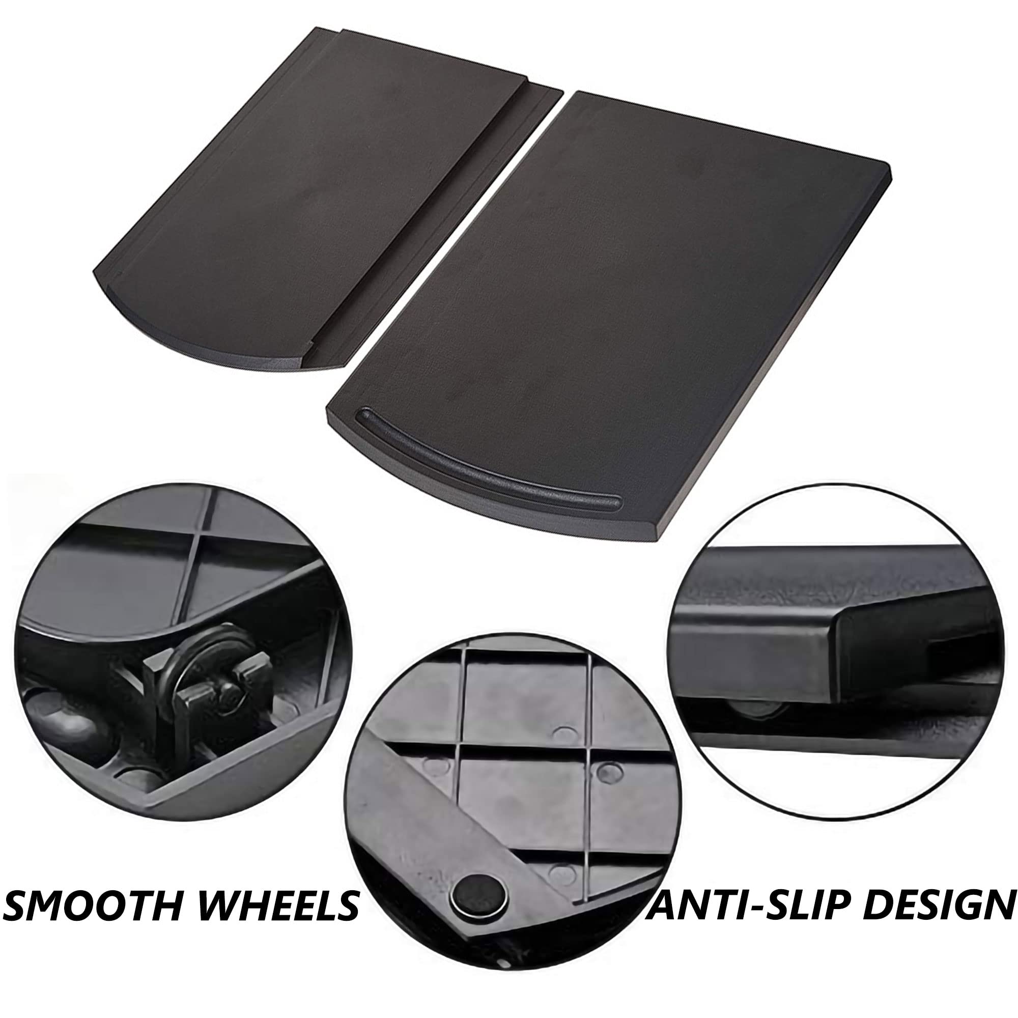 Kitchen Appliance Sliding Tray - Countertop Organizer for Coffee Maker, Mixer, Air Fryer - ABS Rolling Slider for Easy Access and Space Saving in Small Kitchens