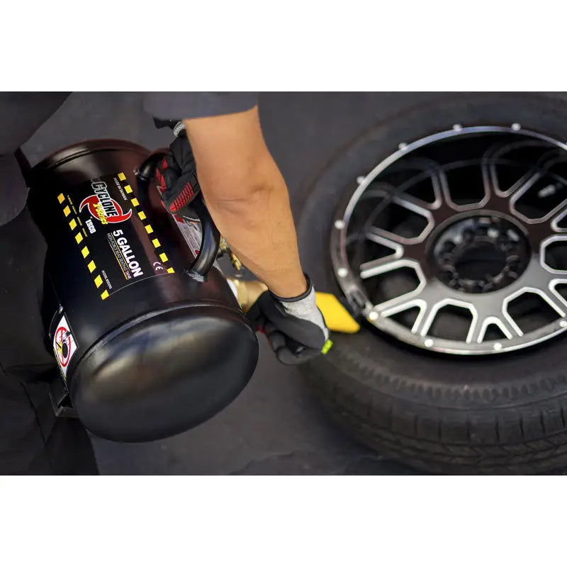 ESCO Cyclone 5 Gallon Bead Seater Steel Tank - Heavy Duty Tire Bead Seating Tool for ATV, Tractor & Truck Tires - Perfect for Auto Shops & Off-Road Adventures