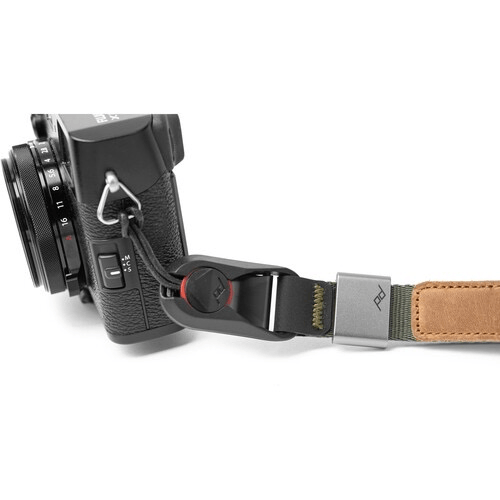 Peak Design Cuff Camera Wrist Strap - Secure & Adjustable Camera Hand Strap for DSLR/Mirrorless Cameras (Sage Green) | Perfect for Travel, Hiking & Outdoor Photography