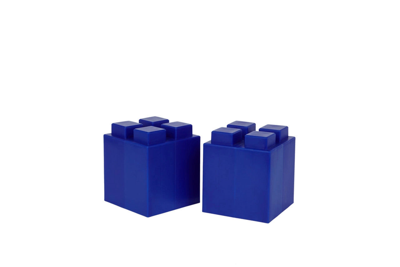 EverBlock 6 x 6 Half Block Bulk Pack - 8 Modular Building Blocks for DIY Projects, Kids Play & Home Organization - Perfect for Classrooms, Playrooms & Office Spaces