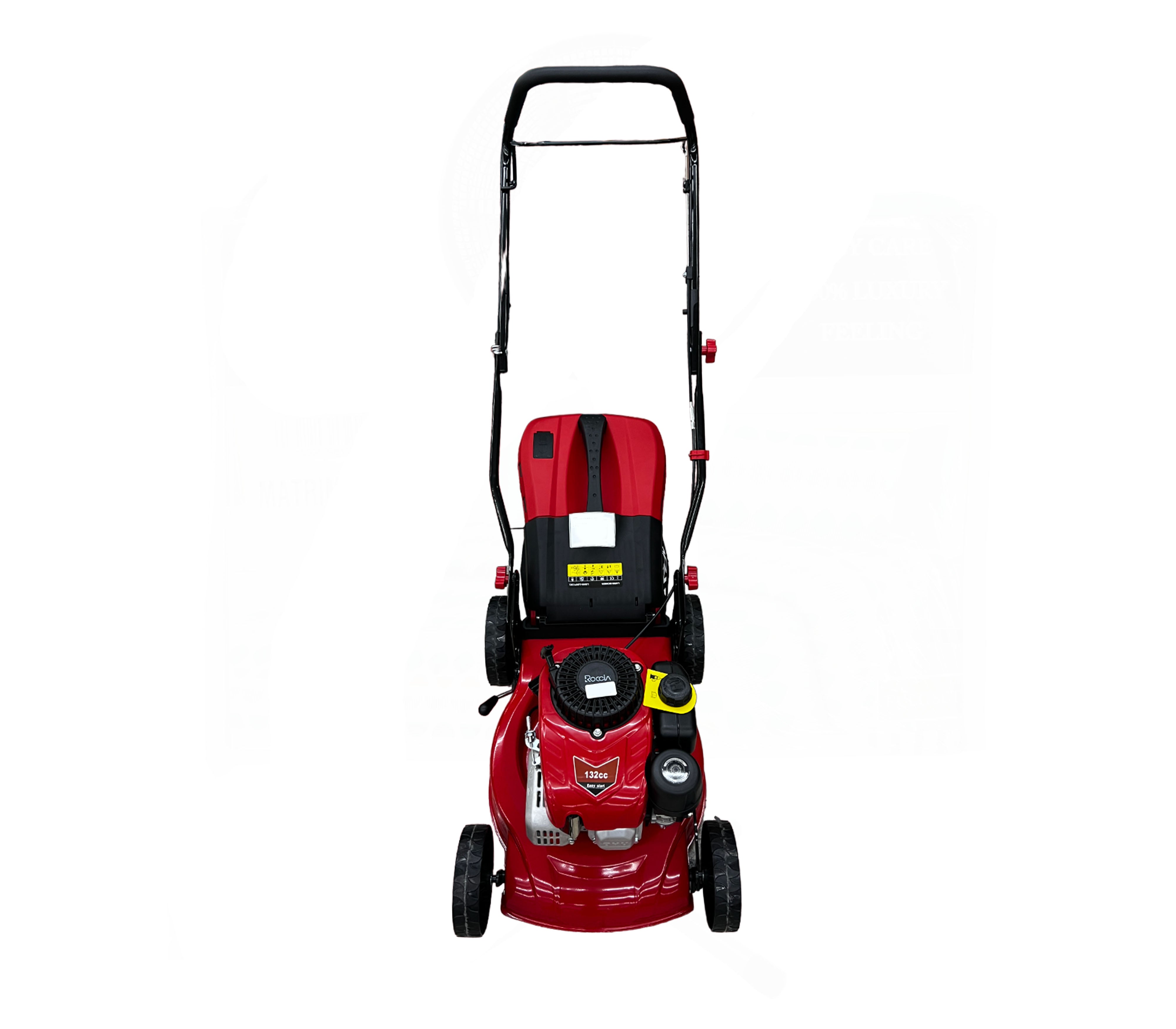16.4HP 4-Wheel Lawn Mower - Heavy Duty Gas Powered Grass Cutter for Large Yards, Landscaping & Professional Use | Roccia Brand