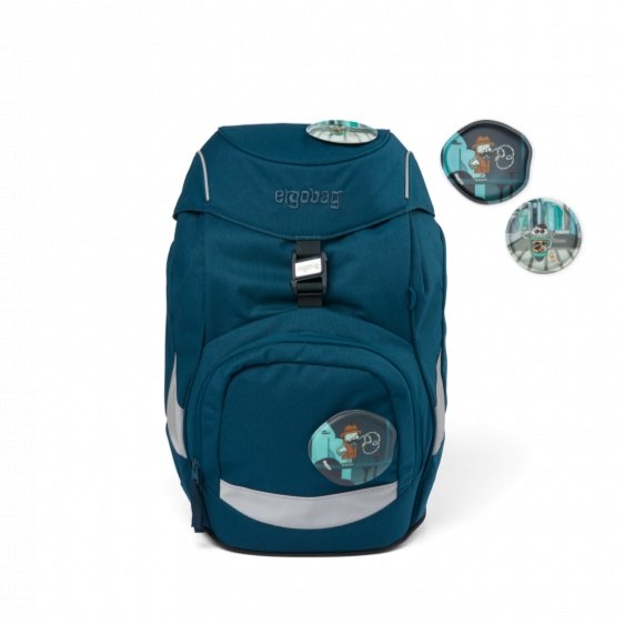 ErgoBag Prime School Backpack with Robot Bear Design - Lightweight & Durable Bookbag for Kids, Teens & Students - Perfect for School, Travel & Daily Use