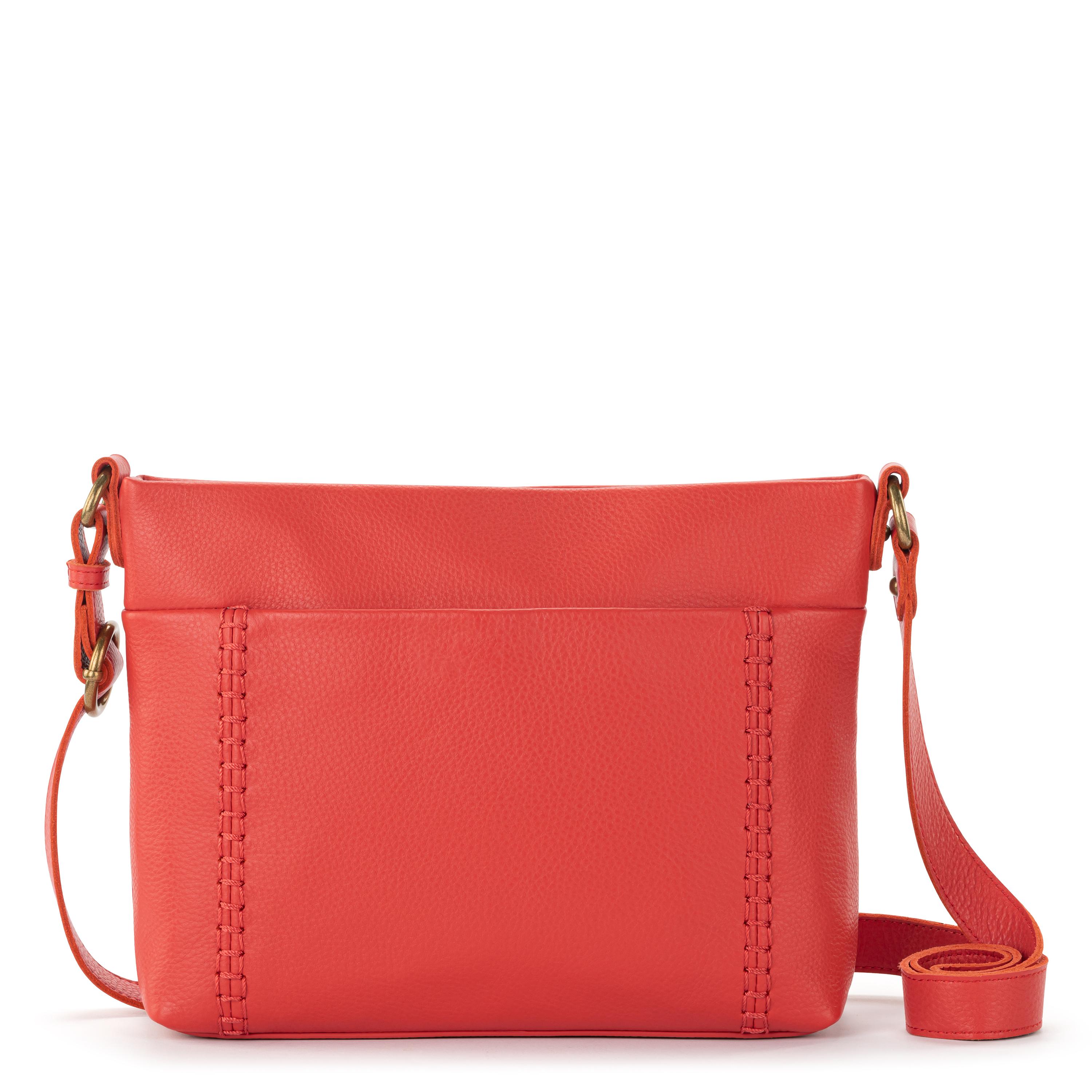 Melrose Crossbody Leather Bag in Cayenne - Stylish & Durable Women's Shoulder Purse for Work, Travel & Everyday Use
