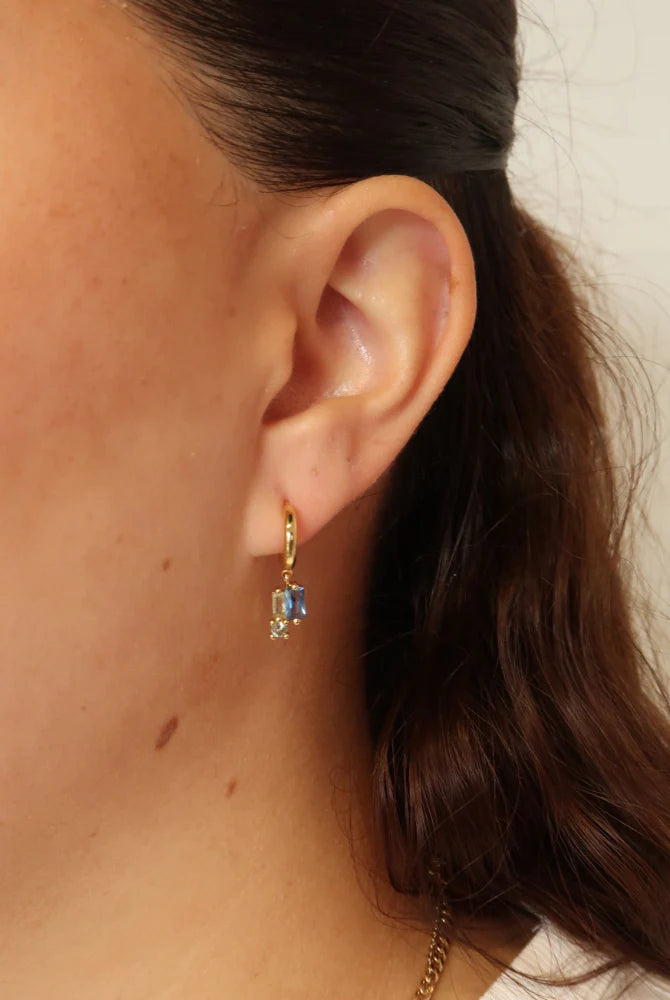 Zafino Elenore Elegant Gold-Plated Hoop Earrings for Women - Perfect for Parties, Weddings & Everyday Wear